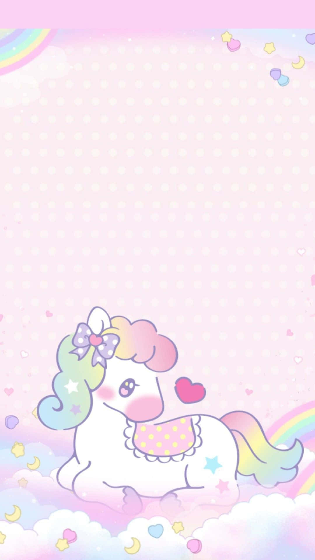 Cute Unicorn Lovely Pony Illustration Art Picture