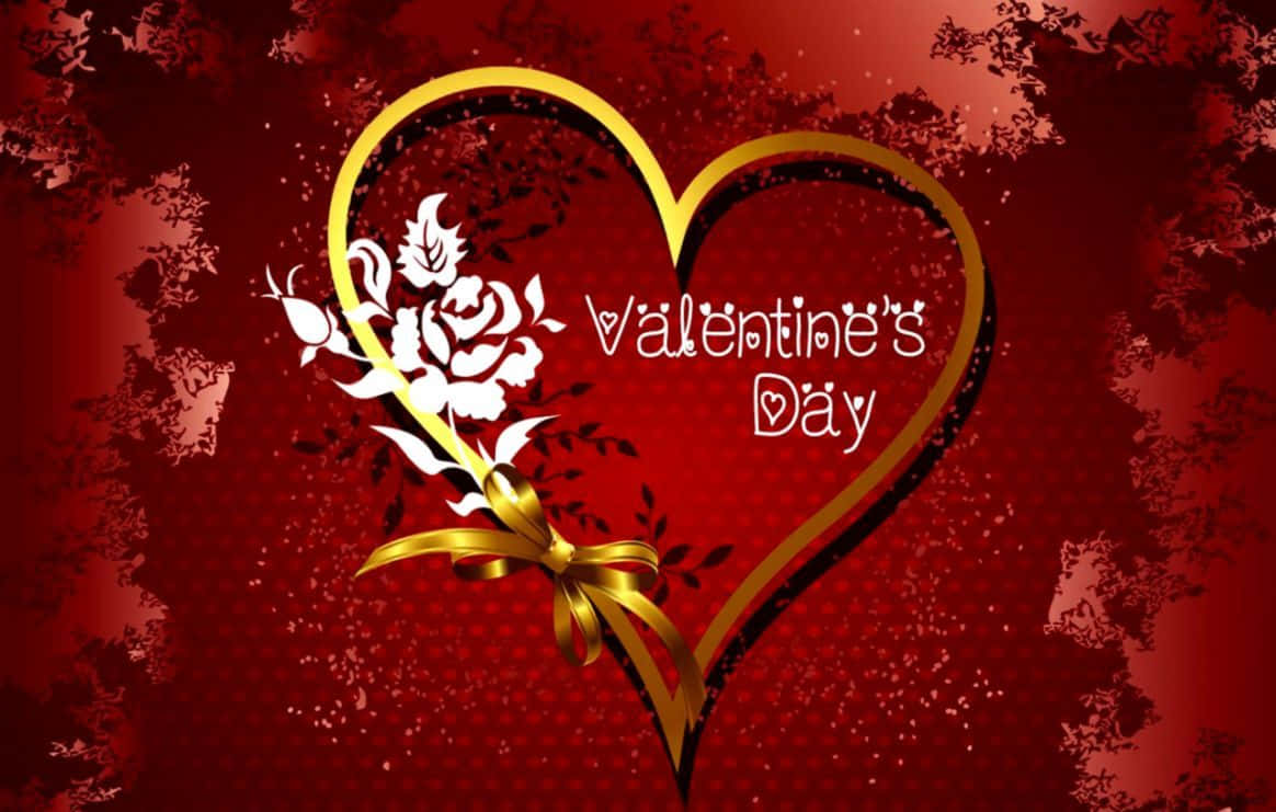 Feiernsie Ihre Liebe An Diesem Valentinstag. Wallpaper