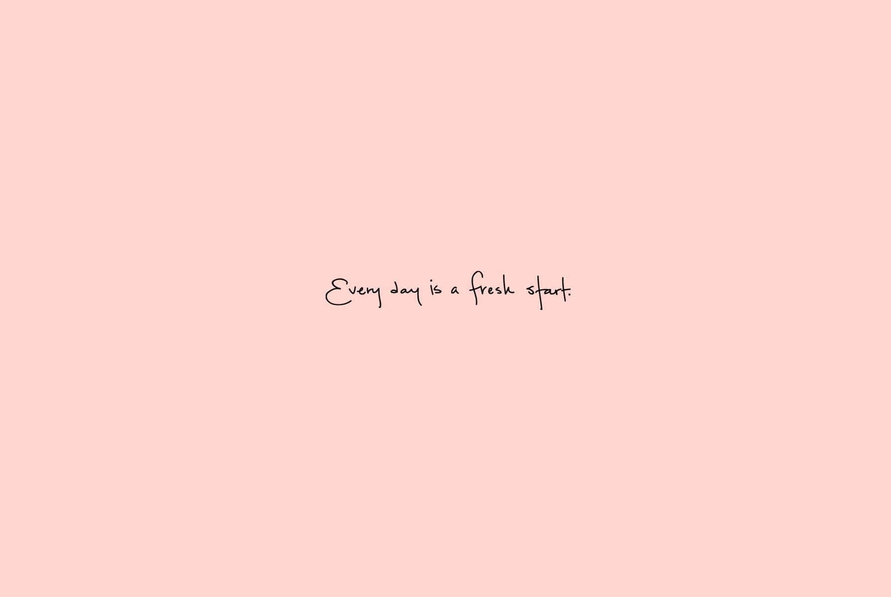 Cute Vsco Pink Aesthetic Quotes Wallpaper