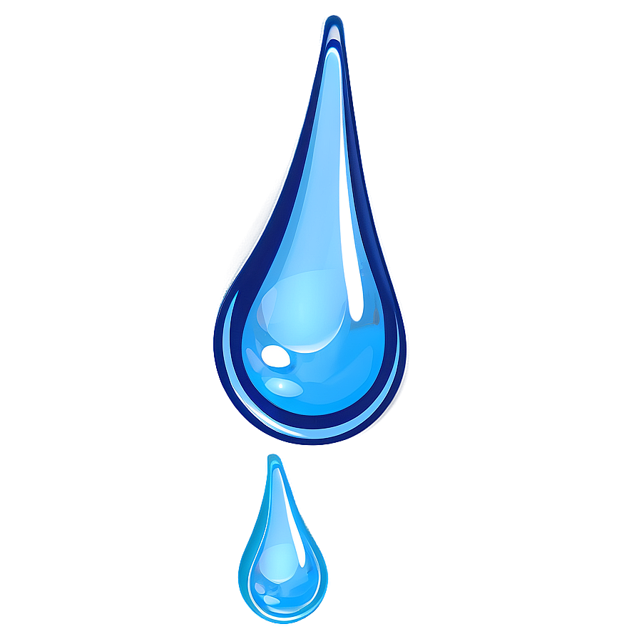 Cute Water Drop Cartoon Png Sck PNG