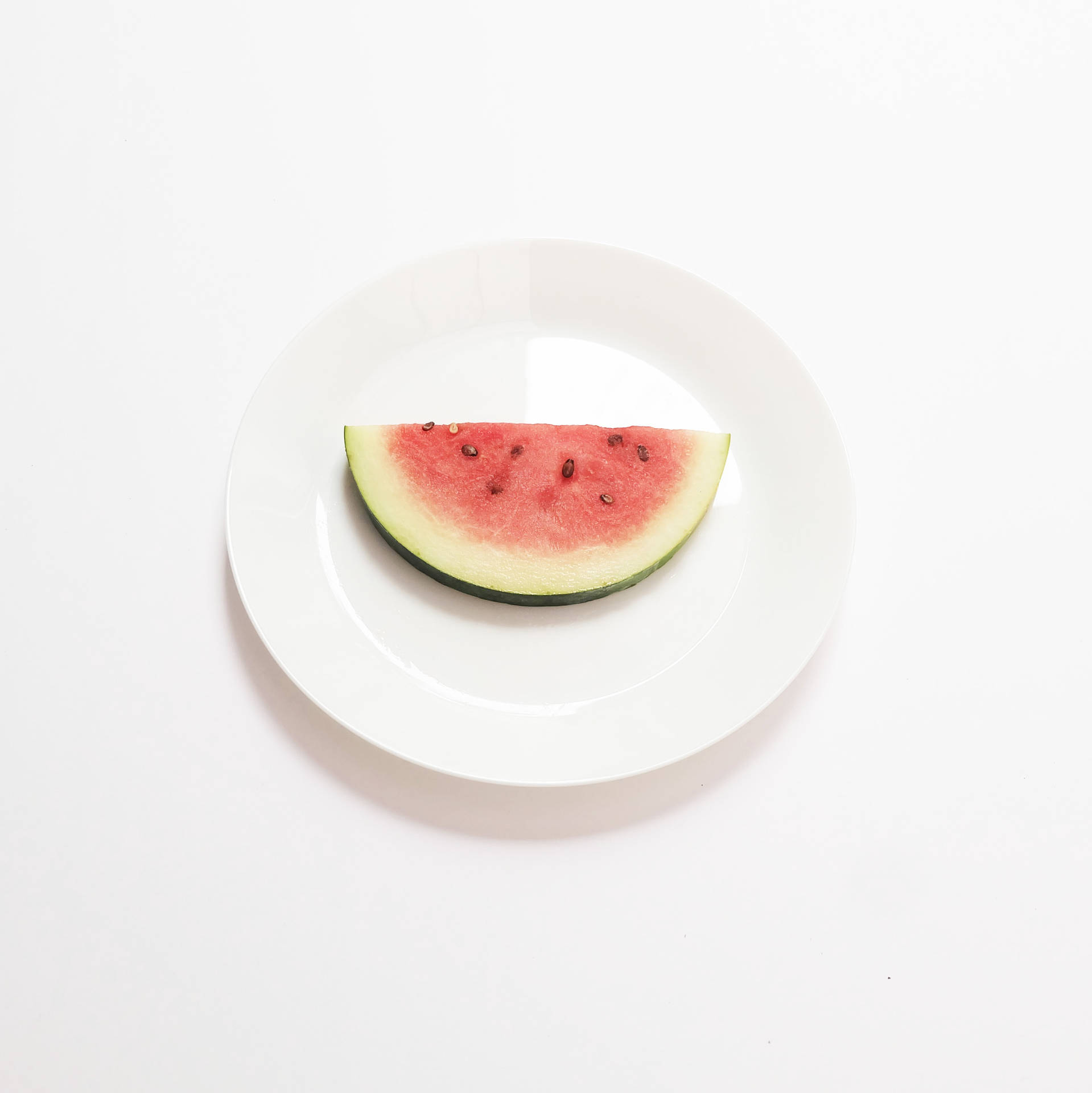 Cute Watermelon Slice Wallpaper