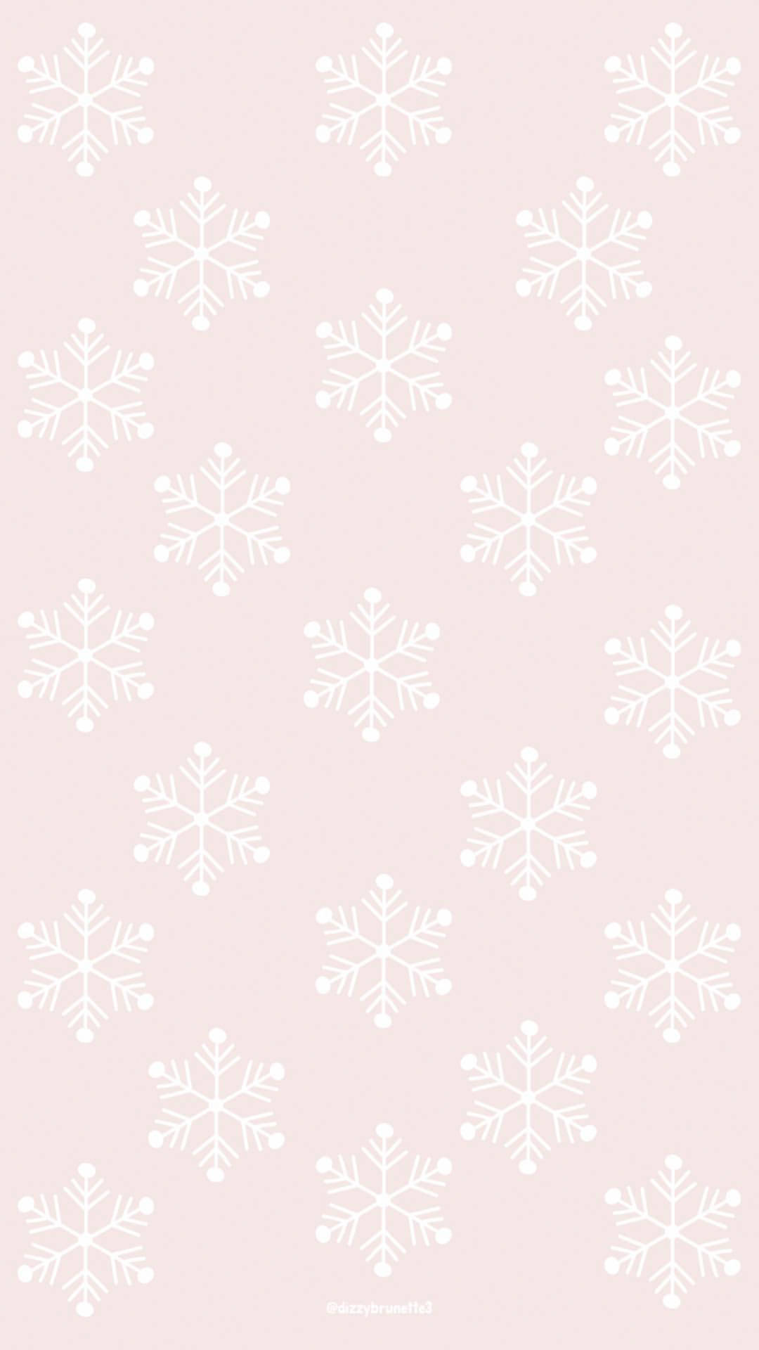 Nyd vinteren med denne søde Cute Winter iPhone Wallpaper. Wallpaper