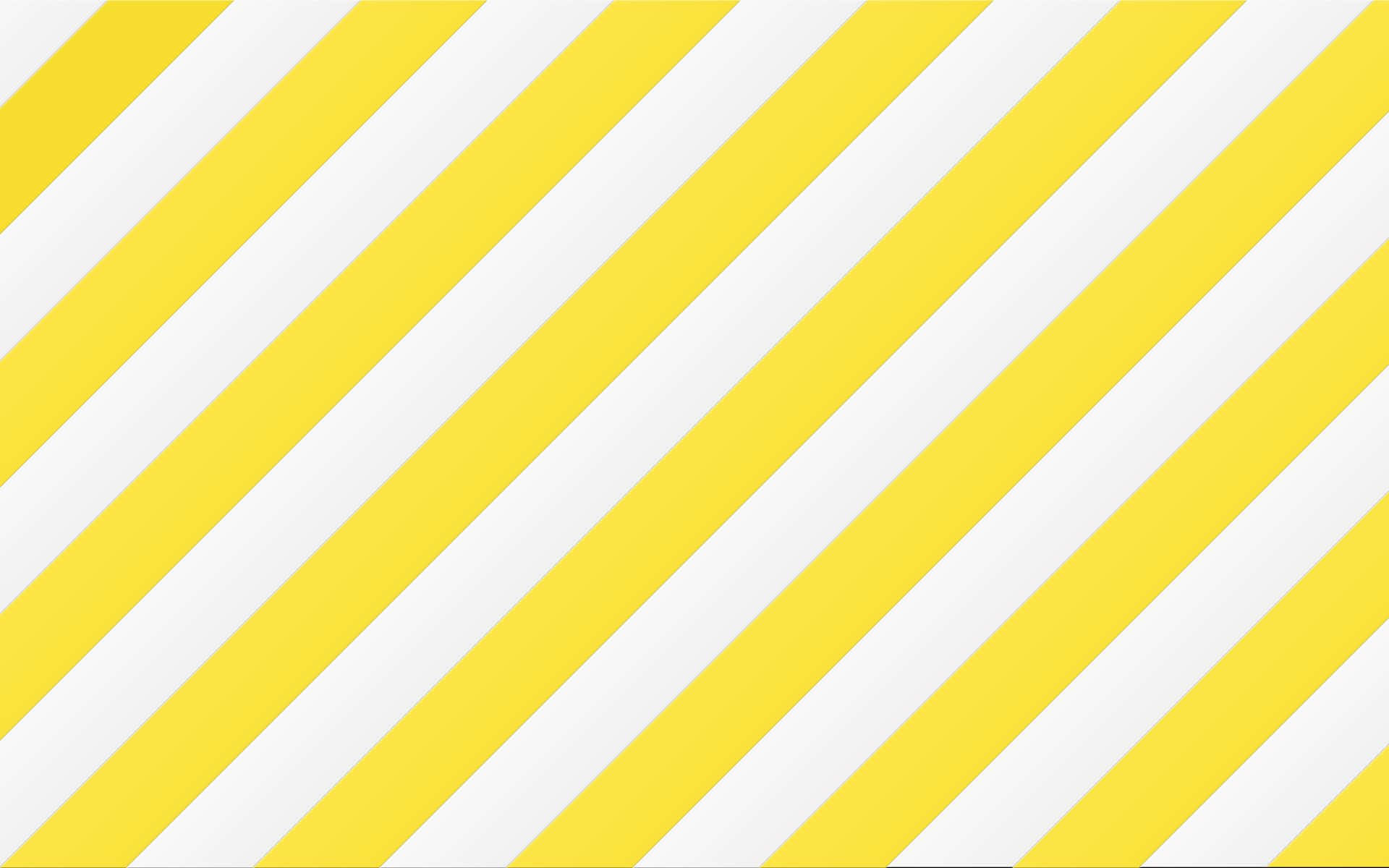 A Yellow And White Striped Paper Napkin
