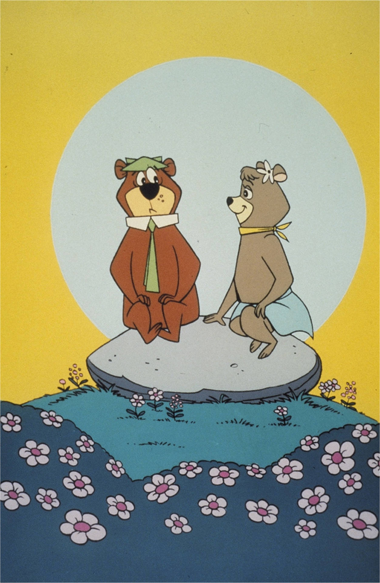 Cute Yogi Bear With Cindy Picture