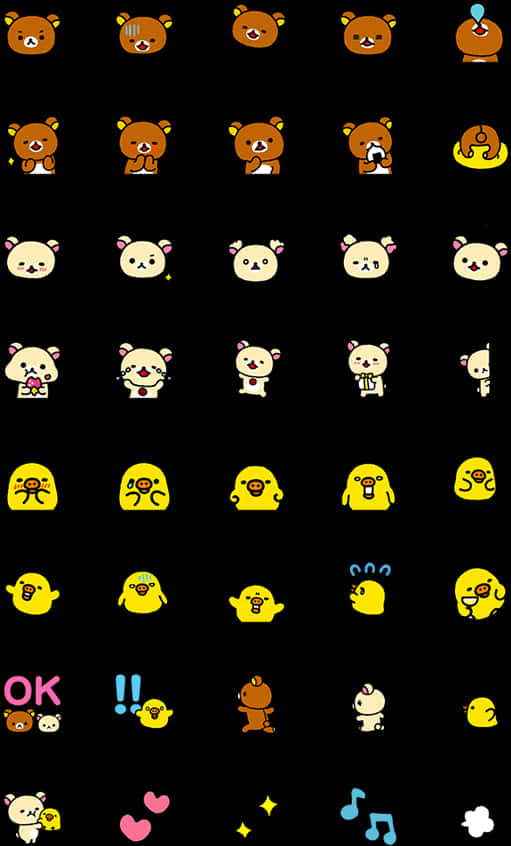 Sanrio Characters Pattern PNG