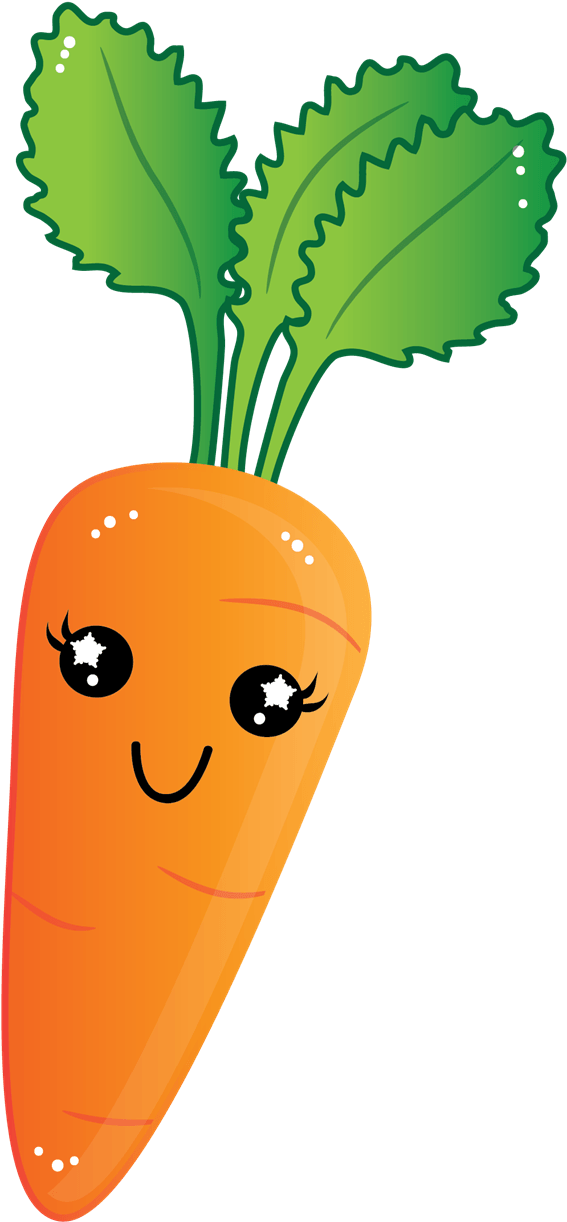 Cute_ Animated_ Carrot_ Character.png PNG