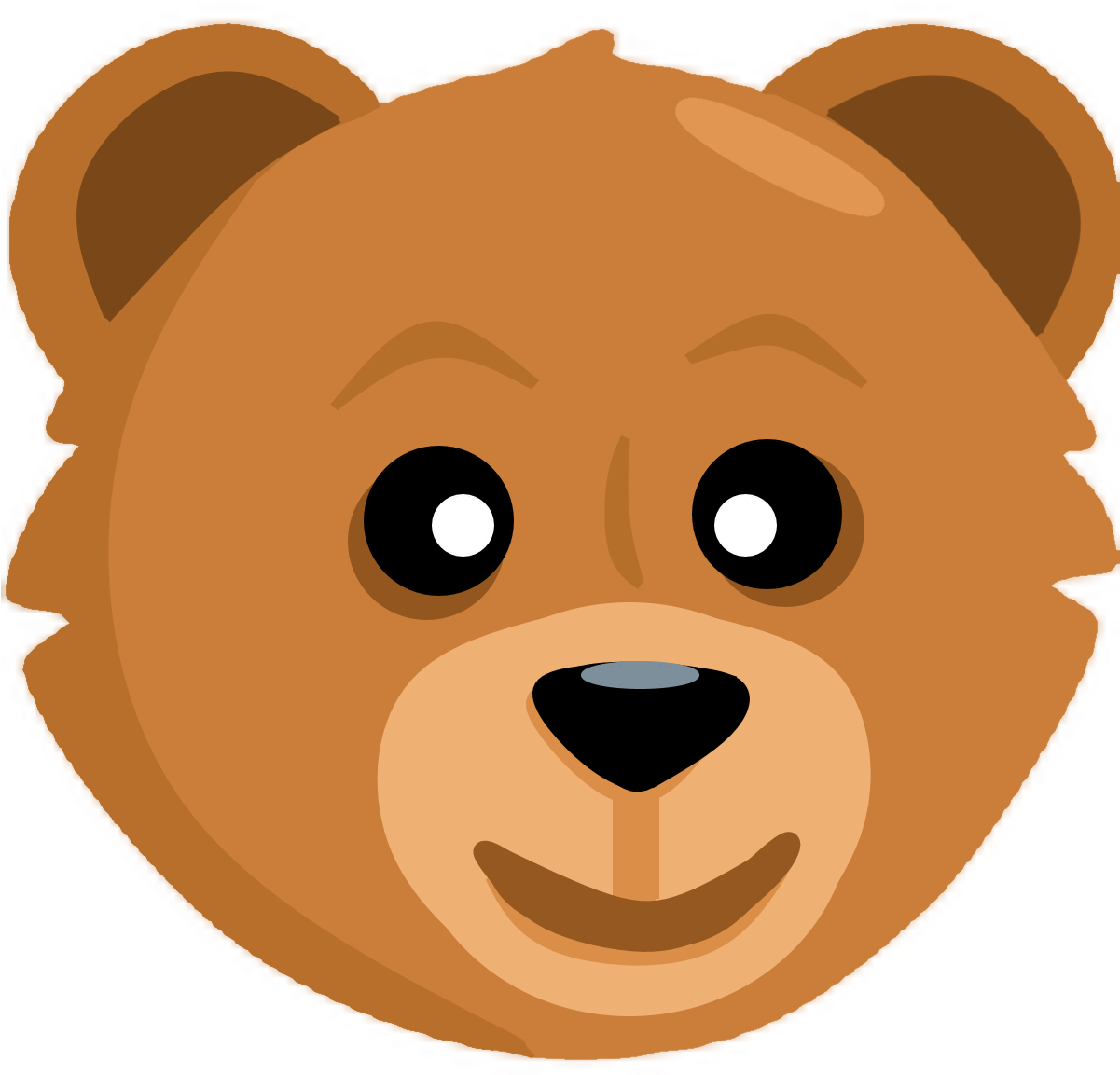 Cute_ Bear_ Face_ Emoji PNG