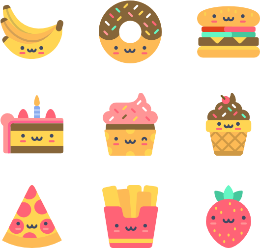 Cute_ Food_ Character_ Collection.png PNG