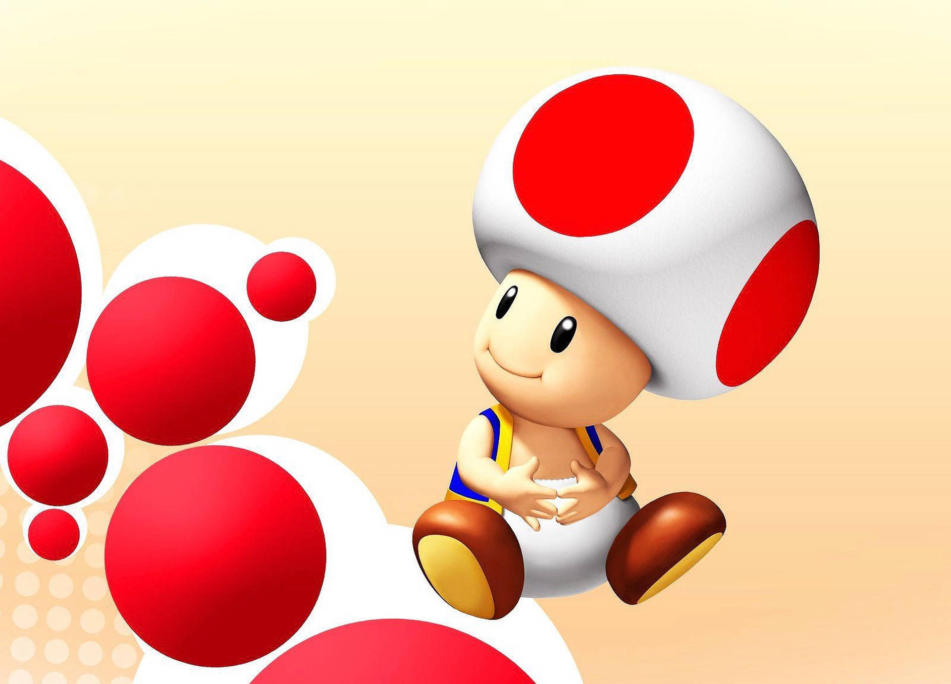 Cutesy Toad Nintendo Character