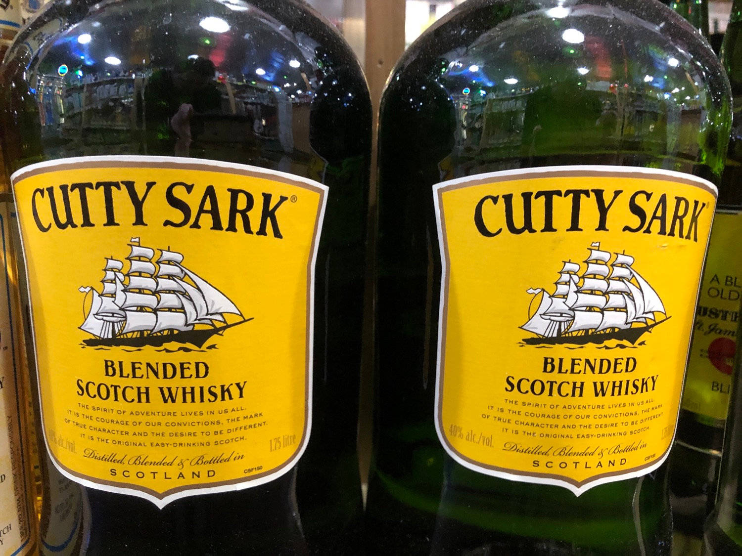Cutty Sark Close-up Ship Logo Picture