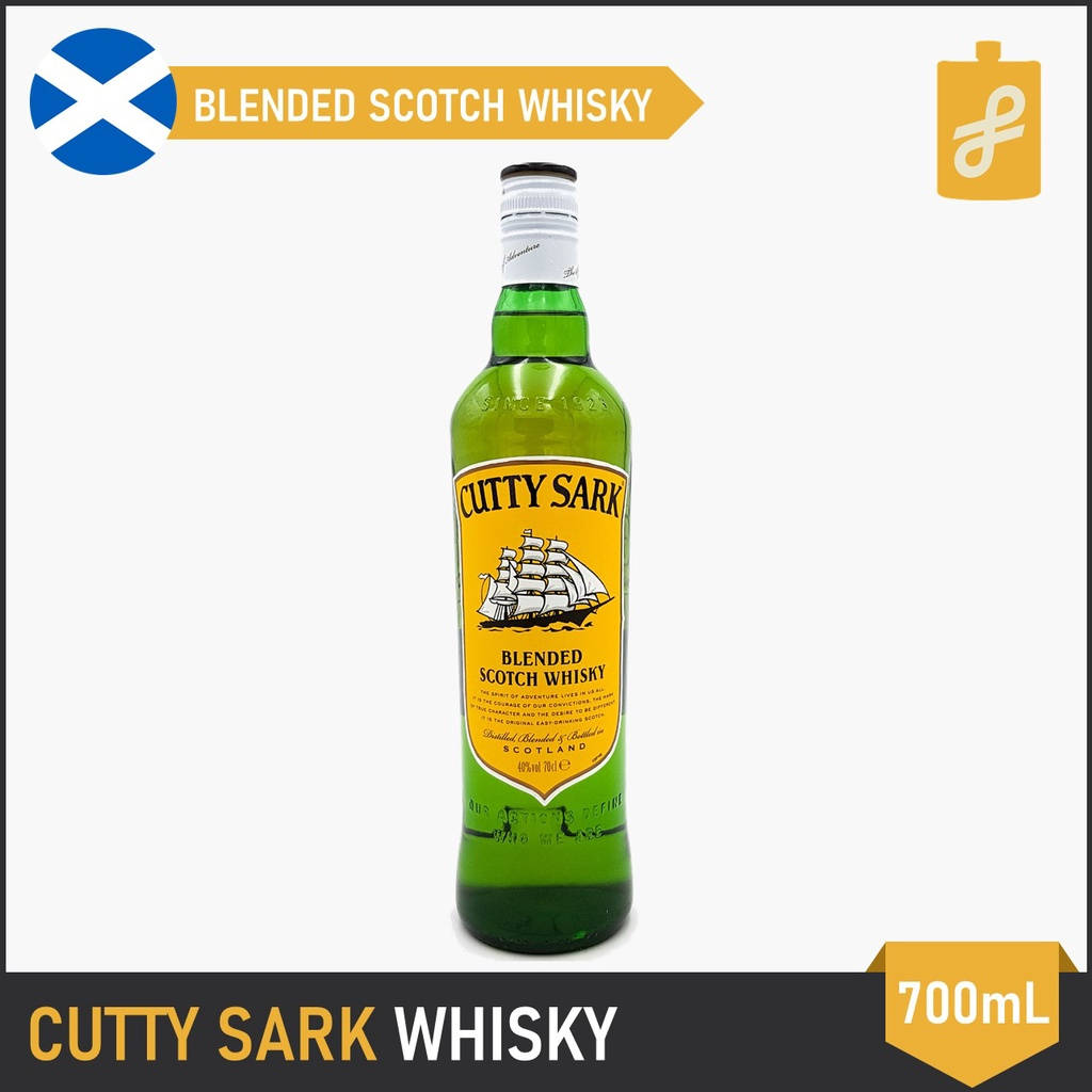Cutty Sark Green Scotland Whisky Bottle Picture