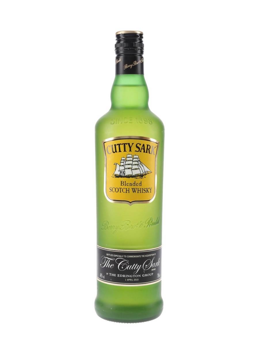 Cutty Sark Green Whisky Liquor Bottle Picture