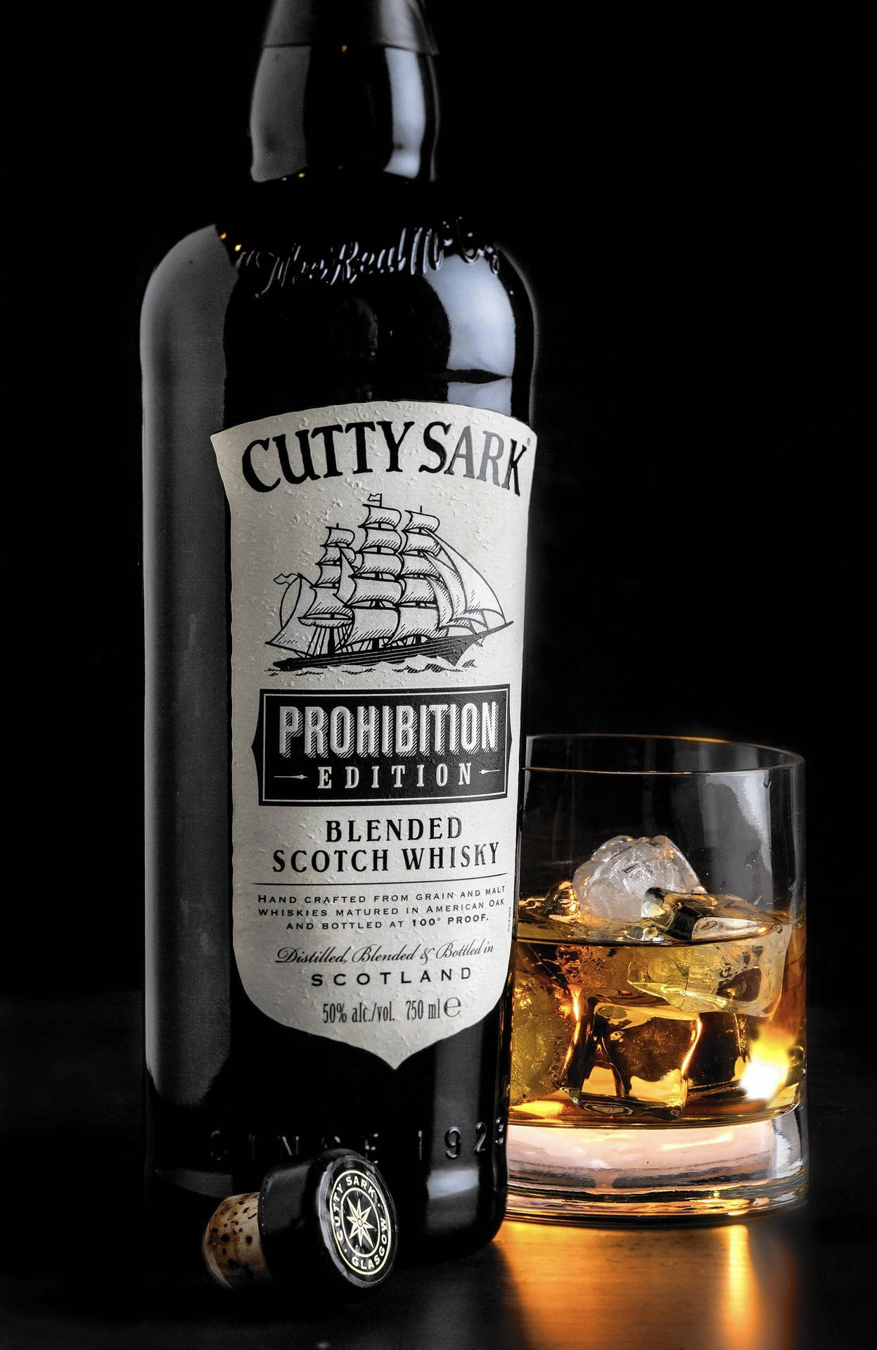 Cutty Sark Prohibition Whisky Bottle Picture