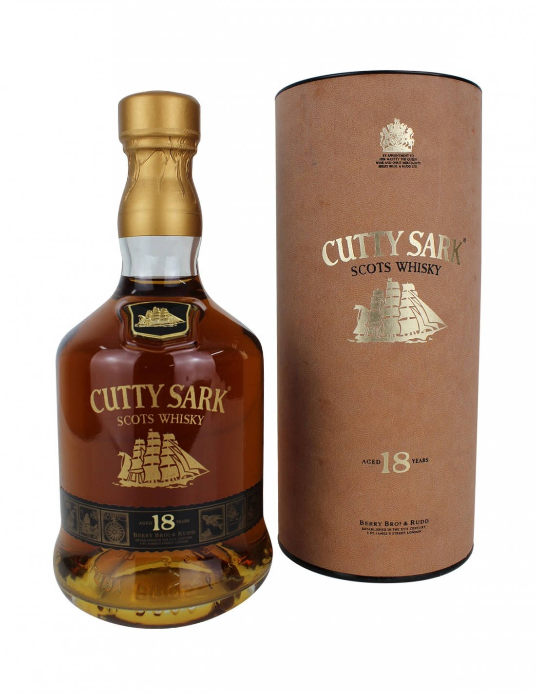 Cutty Sark Whisky And Cylinder Box Wallpaper