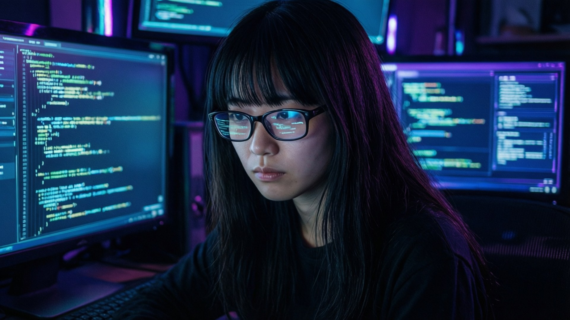 Cyber Hacker Wallpaper