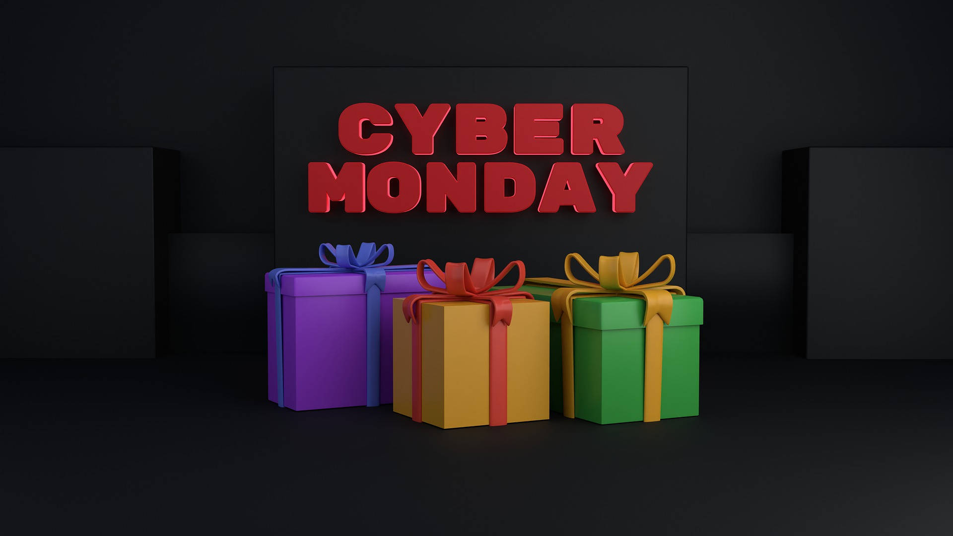 Cyber Monday Gifts And Presents Wallpaper