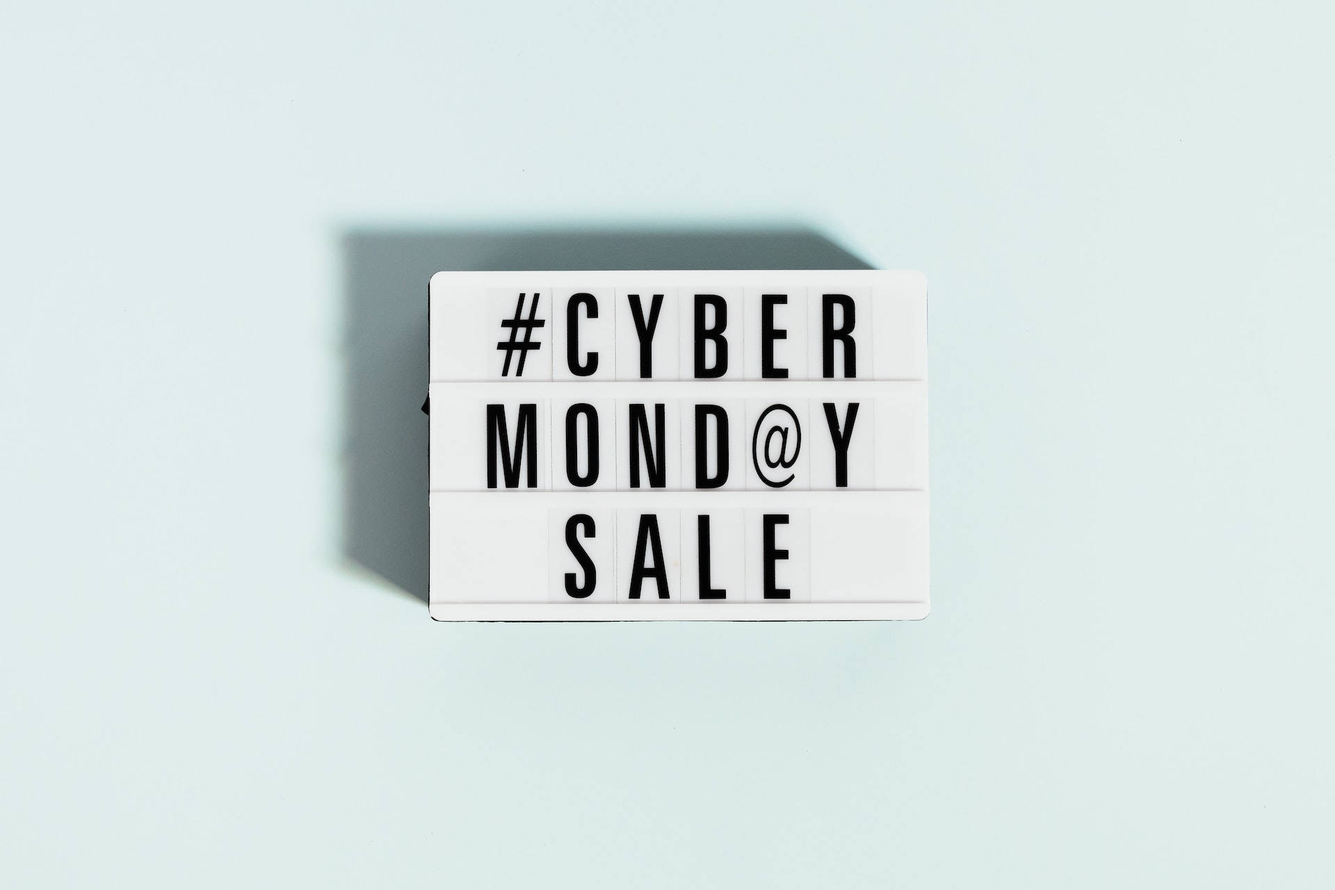 Cyber Monday Sale Signage