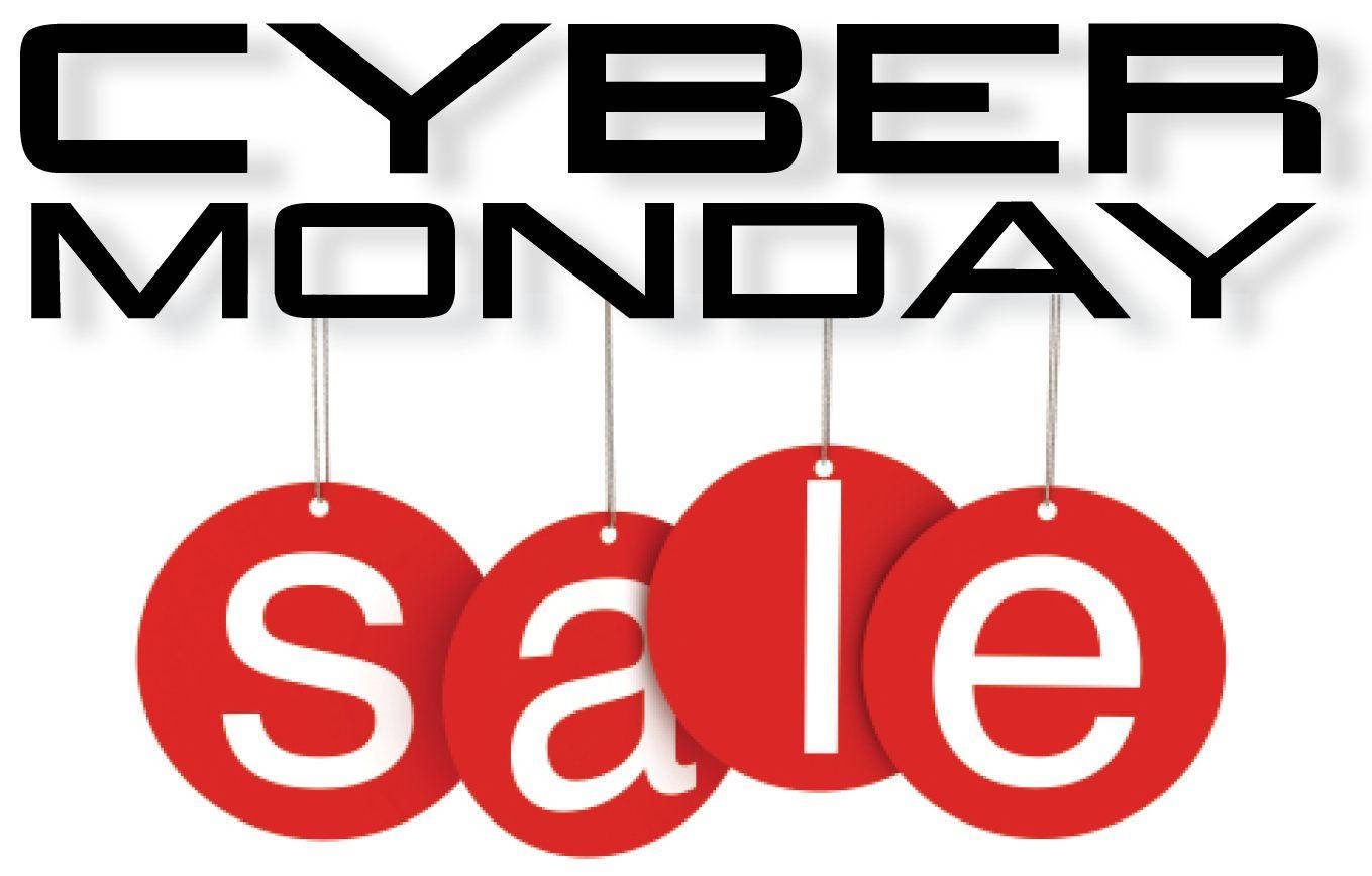 Cyber Monday Sale Window Display