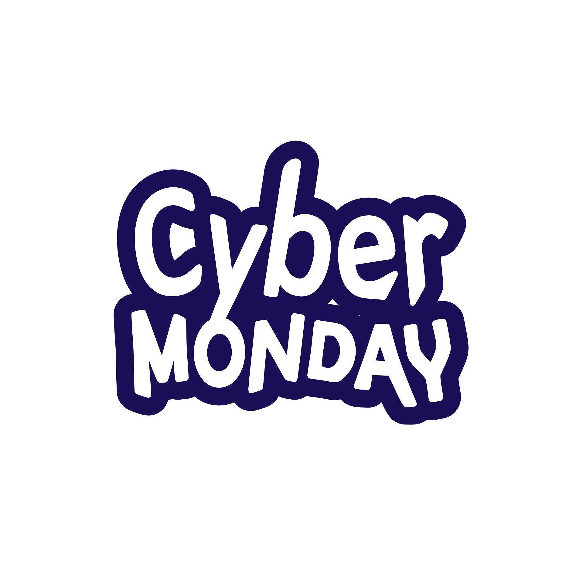 Cyber Monday Stylised Sale Sign
