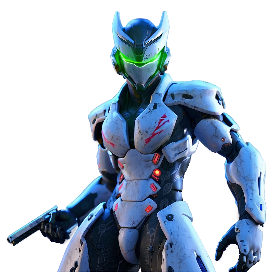 Cyber Ninja Genji Png 17 PNG