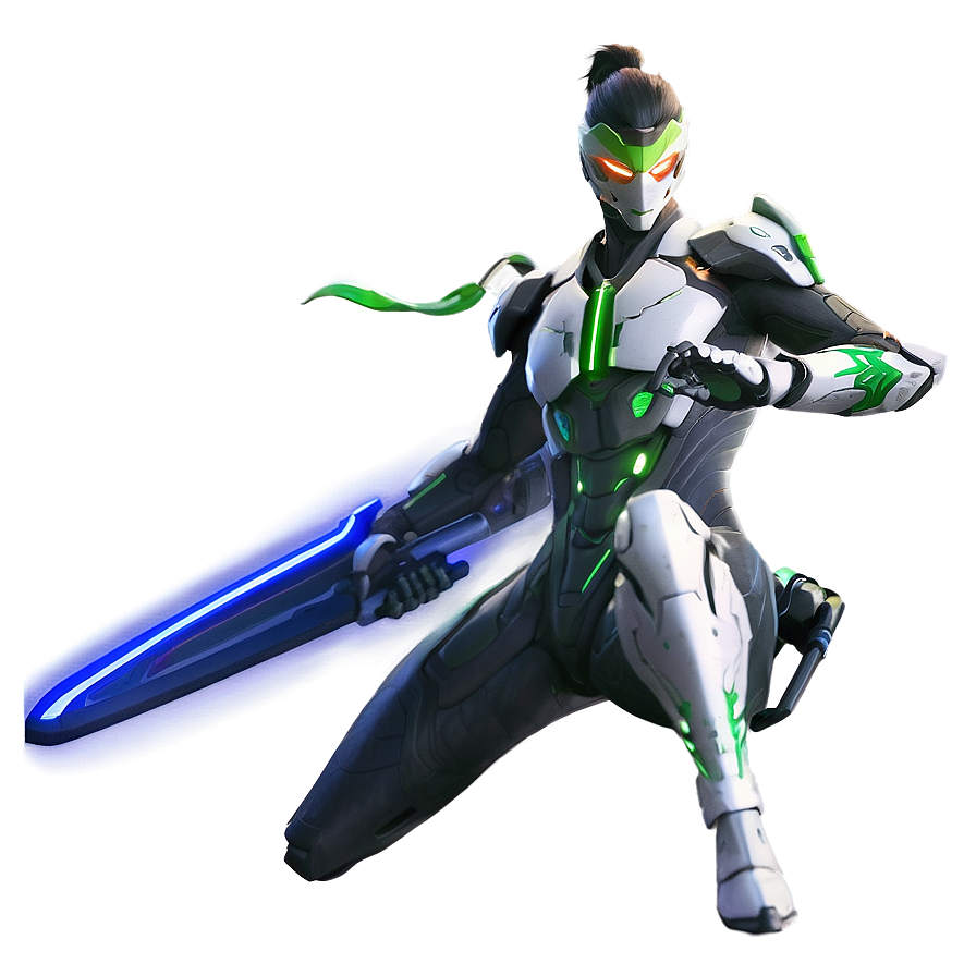 Cyber Ninja Genji Png Ecw PNG