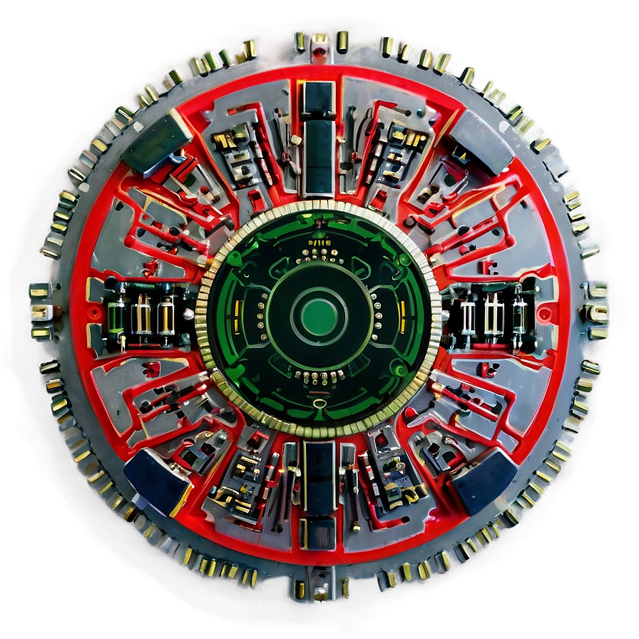Cyber Power Circuit Png Icl11 PNG