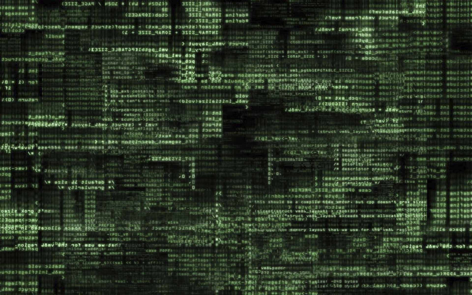 Cyber Security Code Wall Wallpaper