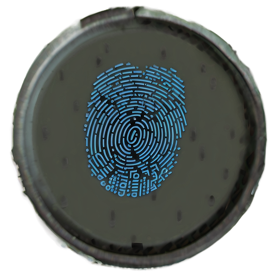 Cyber Security Fingerprint Png Spd PNG