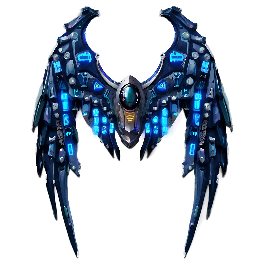 Cyber Wings Png 40 PNG