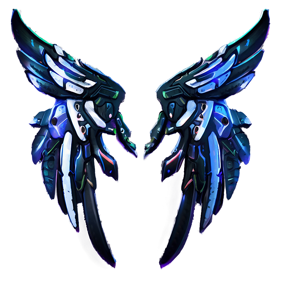 Cyber Wings Png Dpv34 PNG