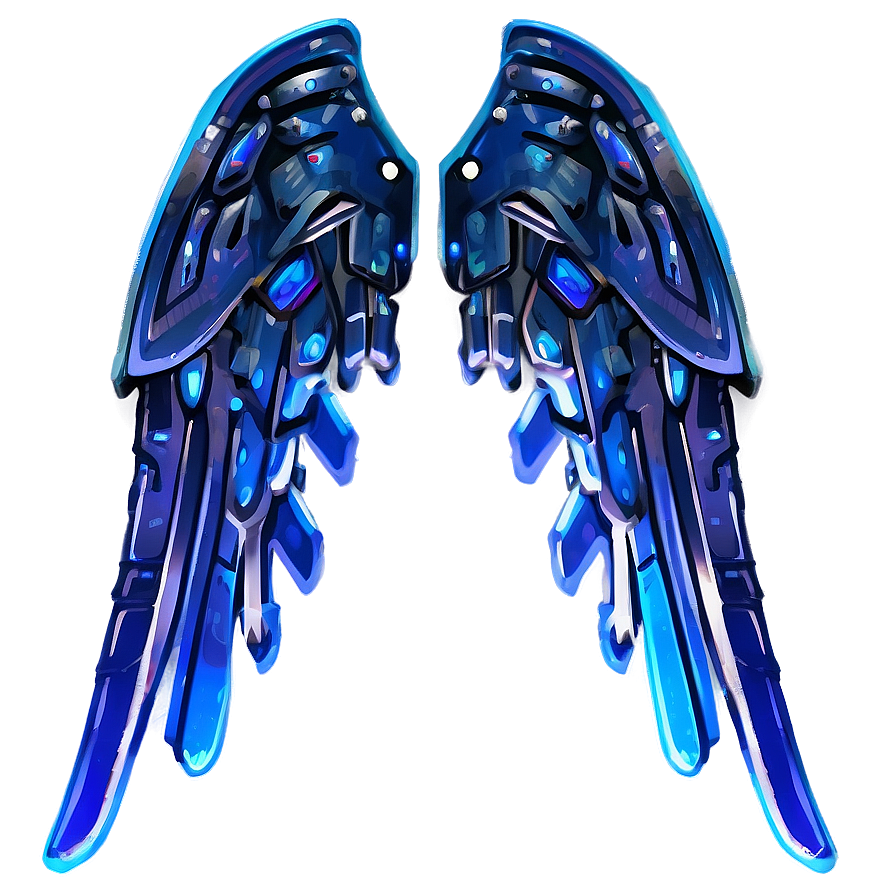 Download Cyber Wings Png Jcr | Wallpapers.com