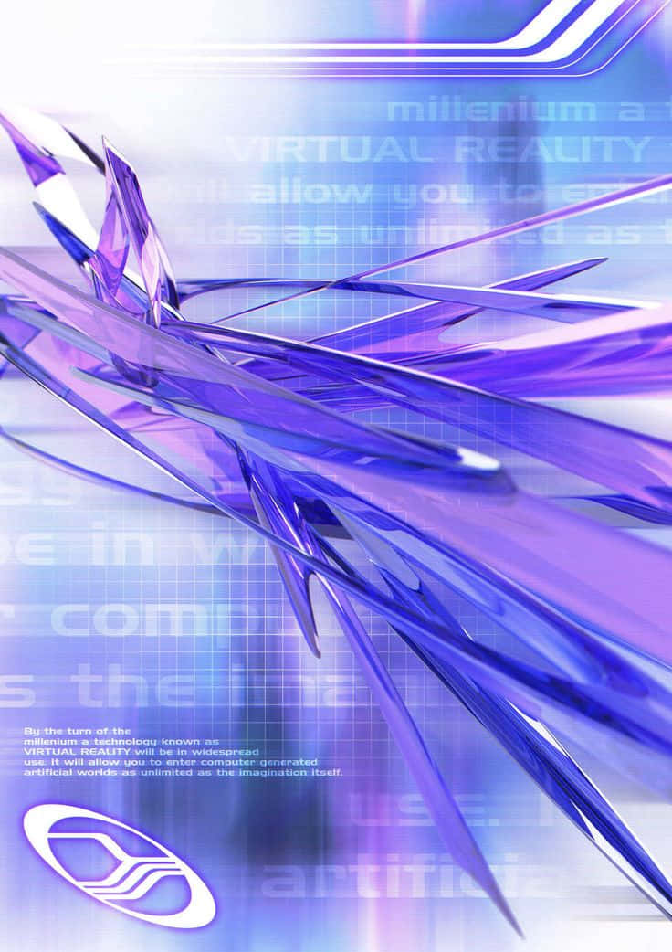 Cyber Y2 K Virtual Reality Concept Art Wallpaper