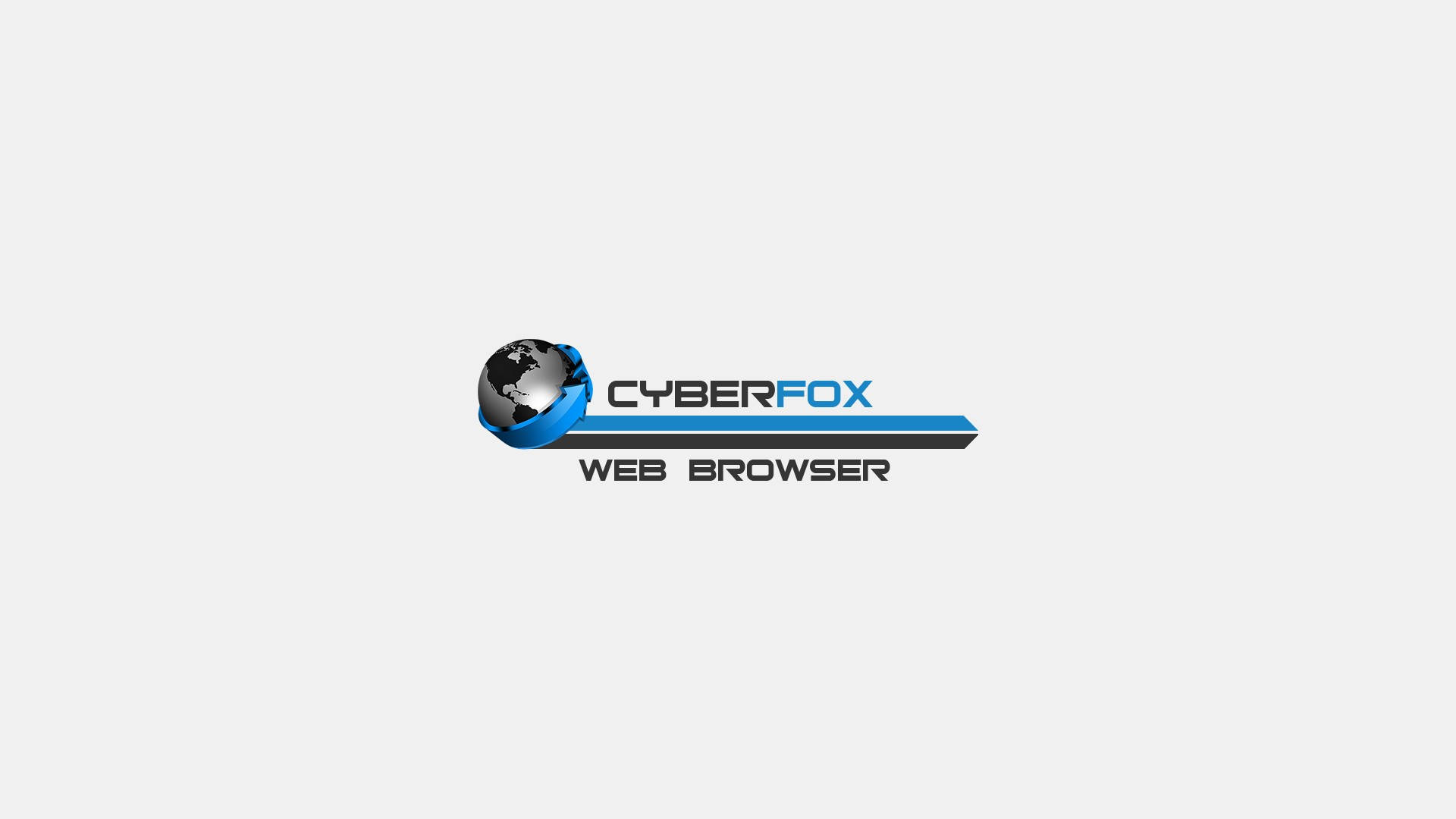 Cyberfoxinternet-browser Weiß Wallpaper