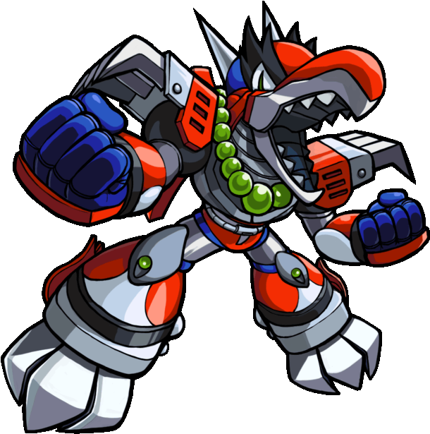 Cybernetic Dinosaur Warrior PNG