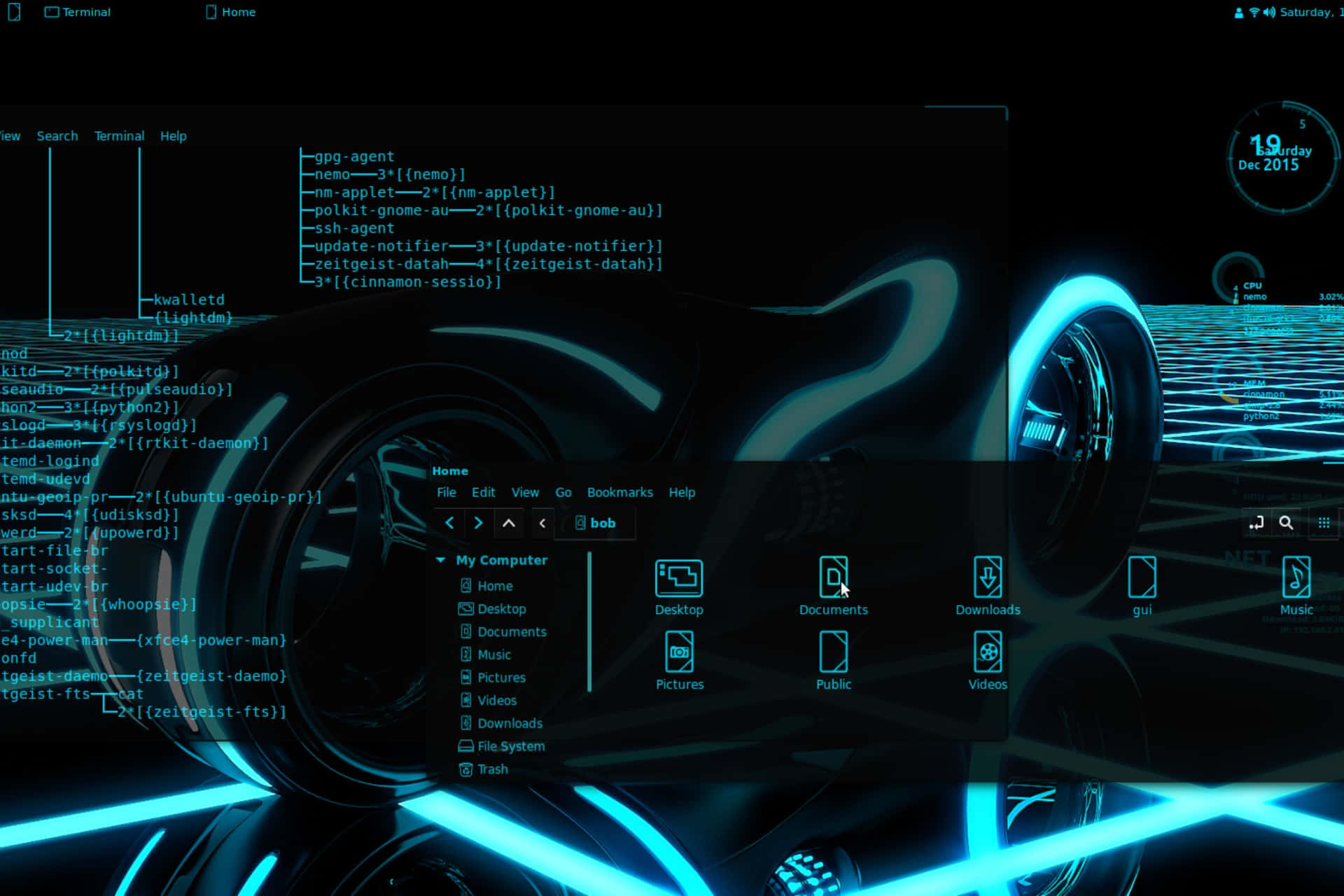 Cybernetic Wheel Desktop Background Wallpaper