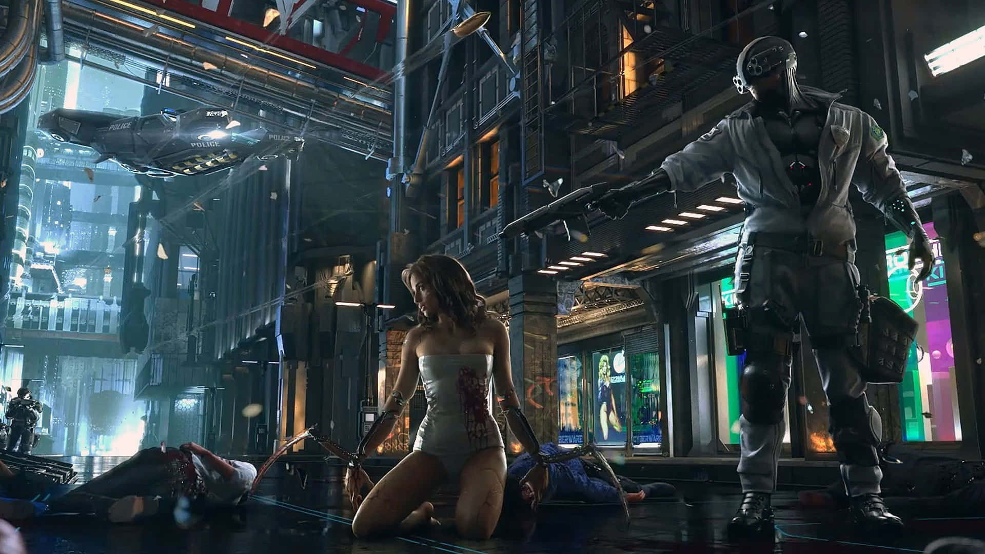 Cyberpunk скачать торрент pc механики фото 21