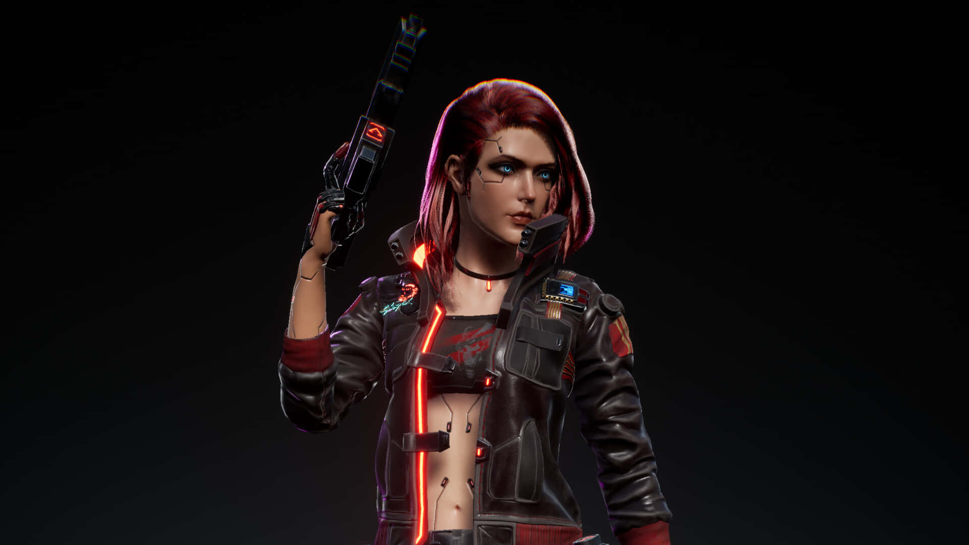 Exciting Characters of Cyberpunk 2077 Wallpaper