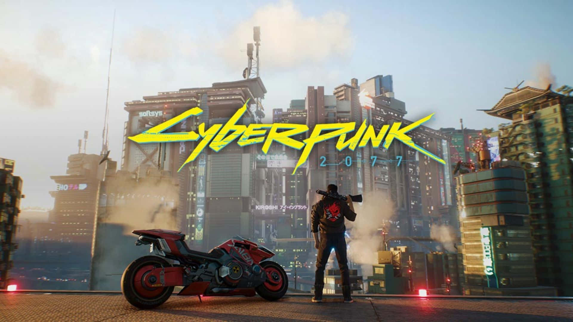 A group of diverse and iconic Cyberpunk 2077 characters Wallpaper