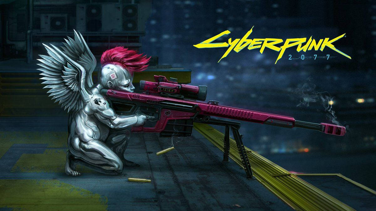 Cyberpunk 2077 Cupid Sniper Wallpaper