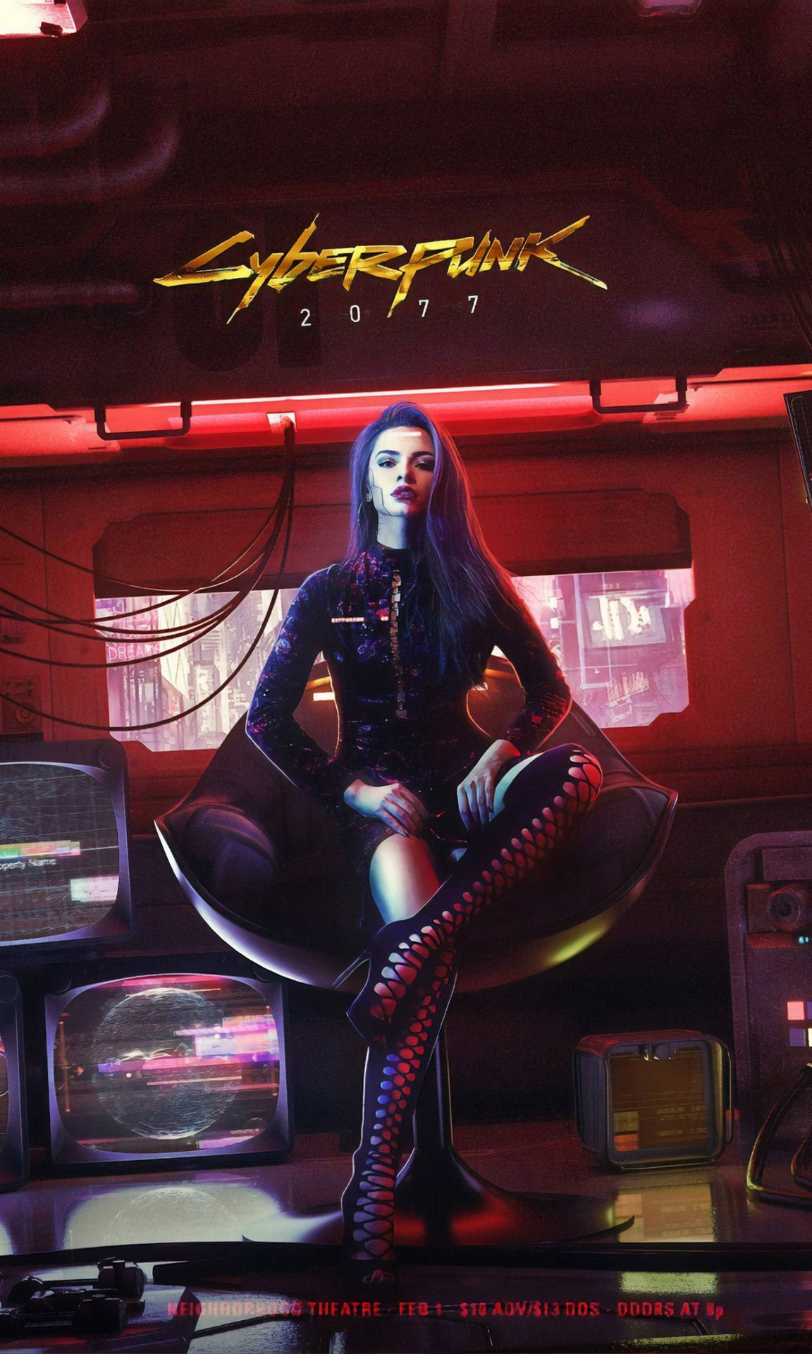 Cyberpunk 2077 For Android Promo Wallpaper