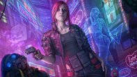 Cyberpunk 2077 Girl Pointing Gun Wallpaper