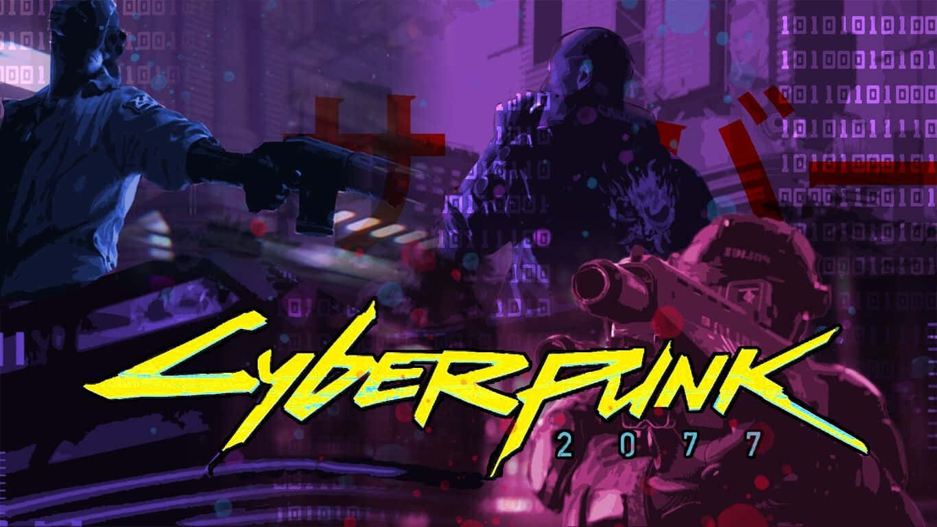 Explorael Hermoso Mundo De Cyberpunk 2077. Fondo de pantalla