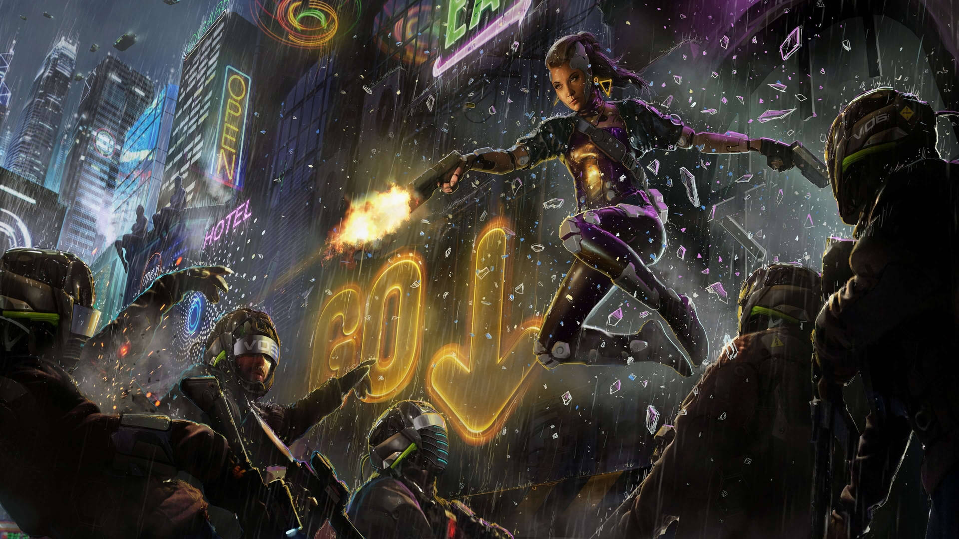 cyberpunk 2077 illustration 2020 4k hd games Wallpapers, HD Wallpapers