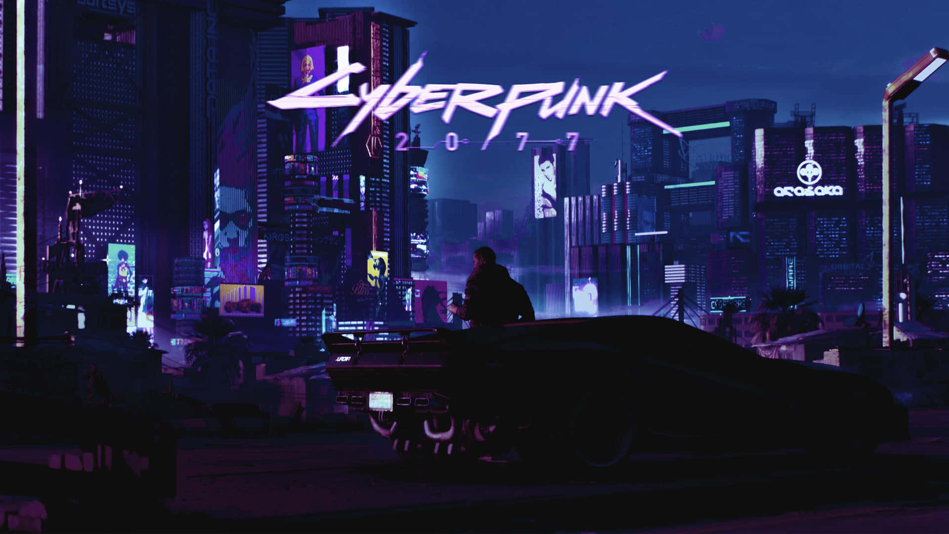 Dive into the cyberpunk aesthetic for a digital odyssey. Wallpaper