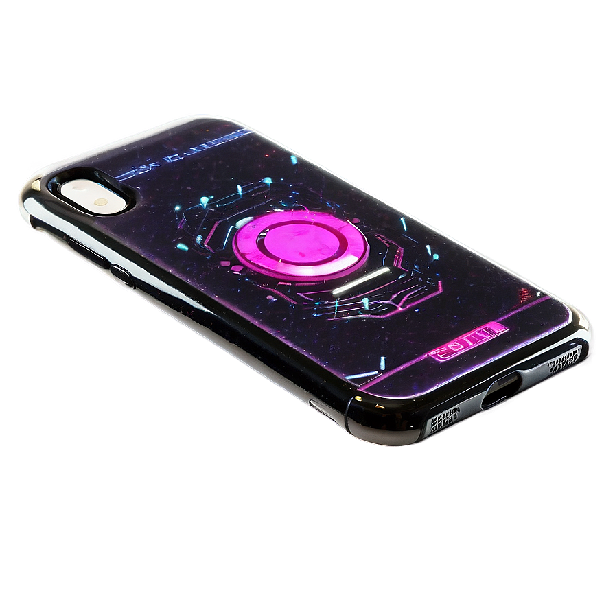 Cyberpunk Aesthetic Phone Case Png Xcg57 PNG