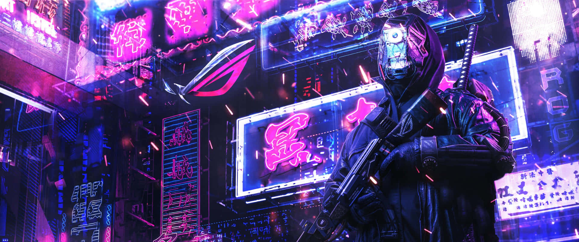 Benvenutiin Un Mondo Cyberpunk