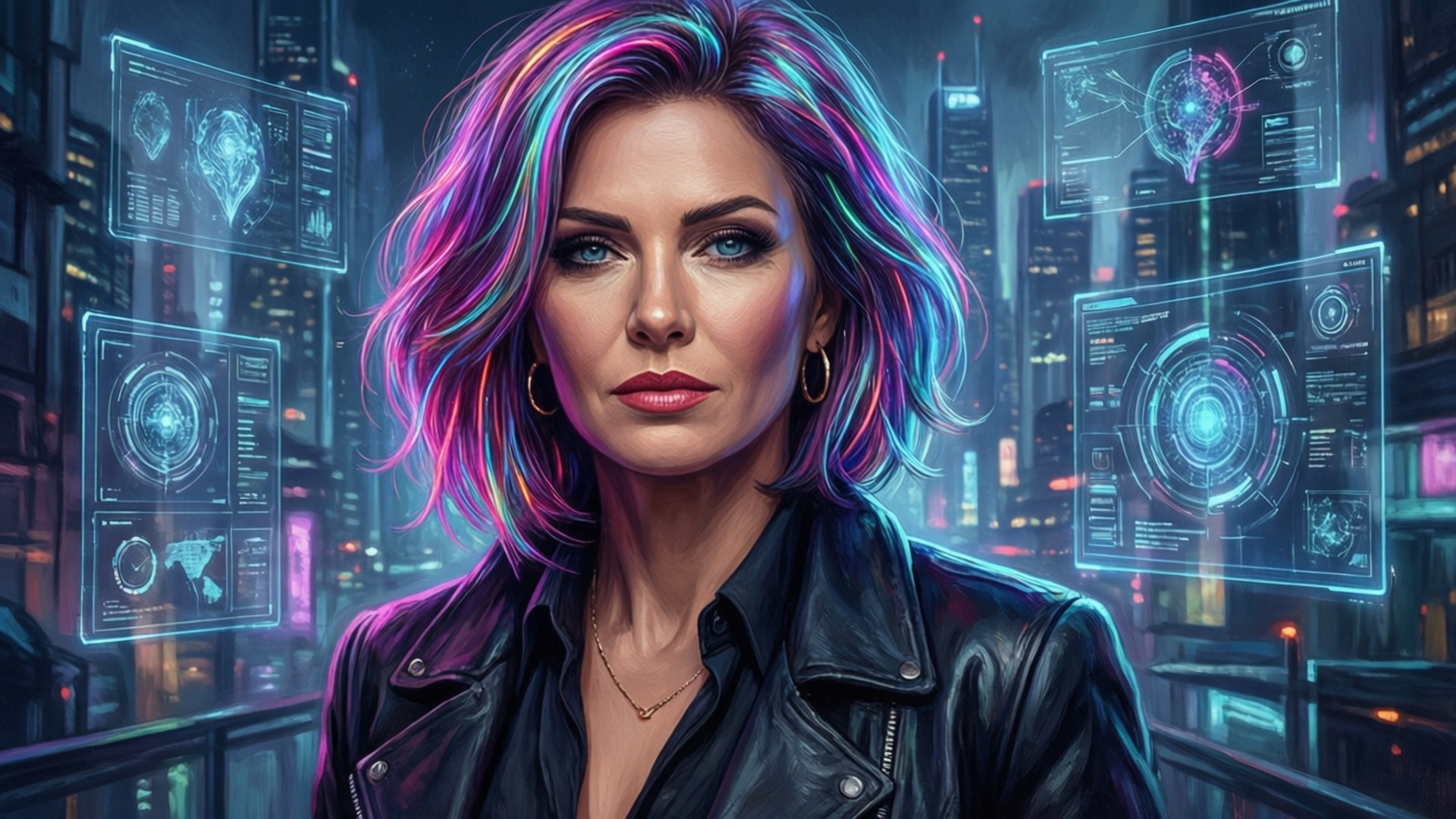 Cyberpunk Boss Wallpaper