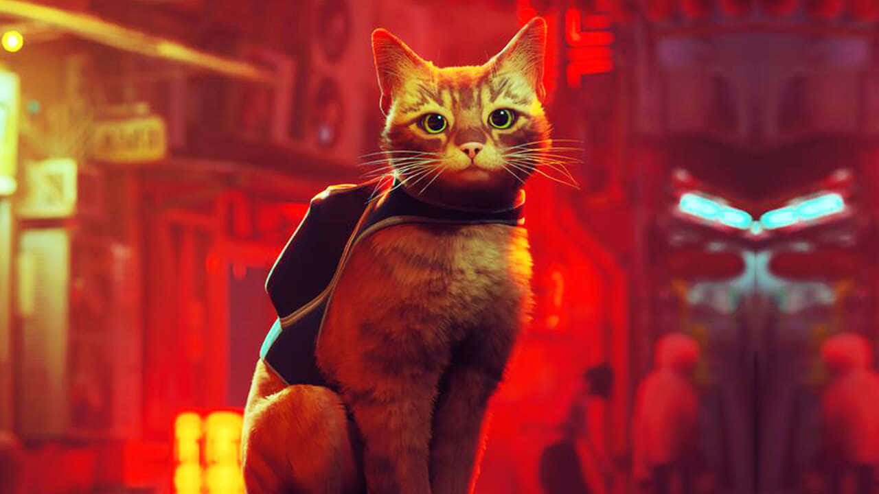 Cyberpunk Cat Hero Wallpaper