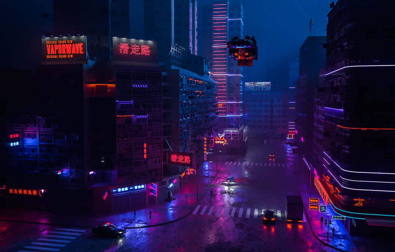 Explore Cyberpunk City with its Futuristic Setting