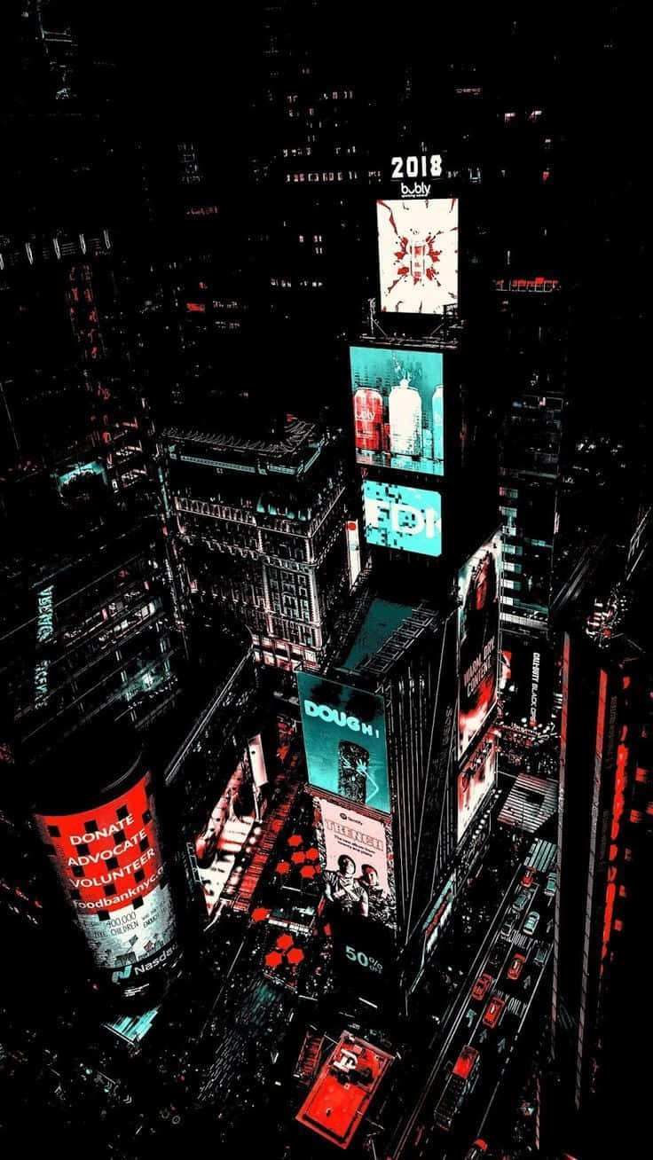 Cyberpunk Cityscape Night View.jpg Wallpaper